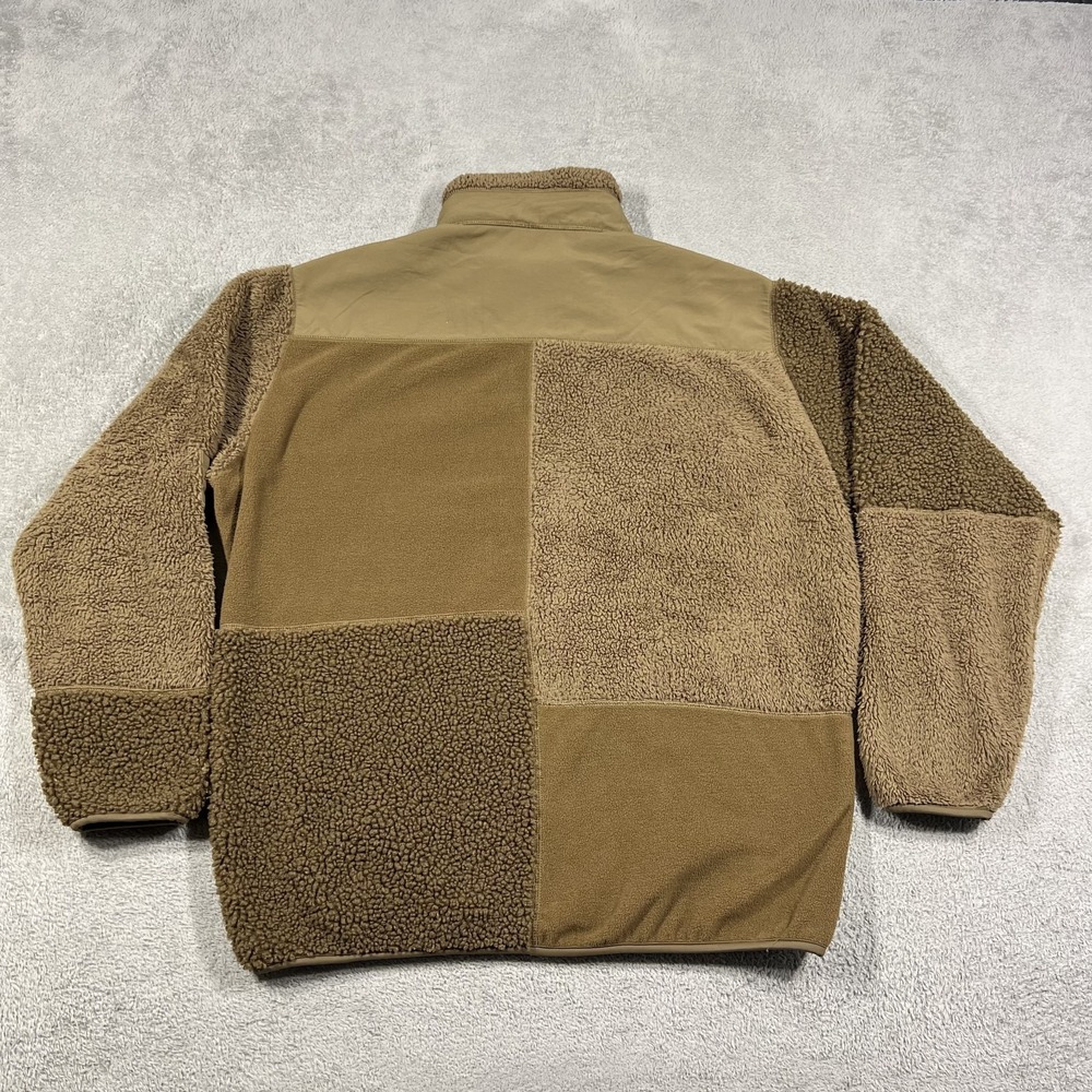 Engineered Garments Uniqlo Jacket Mens Large Fleece Combination Sherpa Patchwork - Picture 10 of 13
